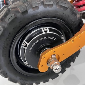 อะไหล่สกู๊ตเตอร์ไฟฟ้า มอเตอร์ไร้แปรงถ่าน 800W 1500W 2500W 2800W 3000W 5000W 7500W พร้อมยางแบบไม่มียางใน สำหรับถนนและออฟโรด - Product Image 3