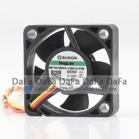 Ventilateur de refroidissement silencieux Sunon 12V 24V 48V DC5V 0.10W AC EC 3010 30X30X10MM 3CM pour carte graphique 3 fils MF30100V4-1Q01U-F99
