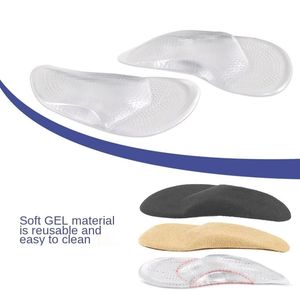Semelles orthopédiques en PU Support de voûte plantaire en gel pour le soulagement de la douleur au pied Semelles orthopédiques de sport avec matériau en silicone pour le confort - Product Image 3