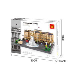 Bloques de Construcción AL-649199854485 Palacio de Buckingham Londres Reino Unido Juguete de Ensamblaje para Niños Modelo de Bloques de Plástico - Product Image 5