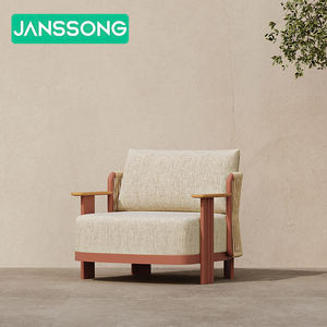 सोफे के बाहर रिसॉर्ट विला लक्जरी गुणवत्ता एल्यूमीनियम आउटडोर फर्नीचर आधुनिक डिजाइन सोफे पार्क होटल पैटियो फर्नीचर सेट - Product Image 6