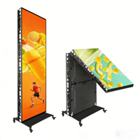 Kiosque sur pied P1.86, lecteur vidéo Android, affichage publicitaire LED, totem numérique intérieur, affichage tactile, écran d'affichage LED