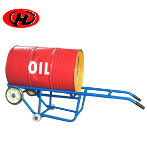 <strong>Four</strong> <strong>Wheels</strong> Oil Drum Cradle Fuel tank Cart Drum <strong>Trolley</strong> - Product Image 1