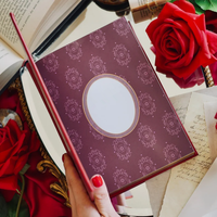 Cahier de lecture de Journal de luxe personnalisé de vente chaude pour la promotion personnelle