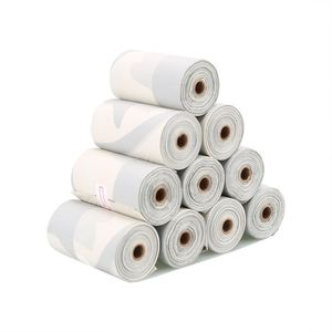 Sacs à déchets personnalisés pour animaux de compagnie, sacs en plastique biodégradables en amidon de maïs pour la collecte des excréments canins avec distributeur - Product Image 4