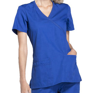 Belleza Hospital femenino Scrubs tejido enfermera uniformes diseño médico Scrub Sets - Product Image 3