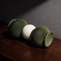 Vase décoratif imprimé en 3D FDM personnalisable en PLA de haute qualité avec surface brillante et propre pour la décoration de la maison/de la table et l'art & la sculpture