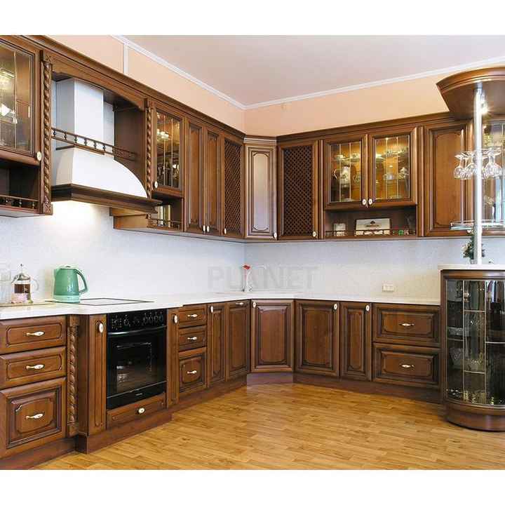 Customizable assemble designs wooden kitchen door and