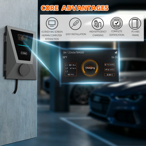 Borne de <span class=keywords><strong>recharge</strong></span> bidirectionnelle intelligente à énergie solaire pour véhicules <span class=keywords><strong>électrique</strong></span>s, chargeur de type 2, 22 kW, AC, boîtier métallique, ISO15118 - Product Image 2