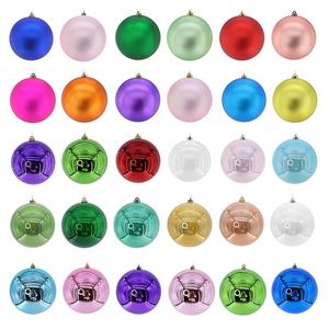 Commercio all'ingrosso Set di pittura di plastica di natale palla ornamenti per la porta appesa decorazioni per le vacanze decorazioni UV tecniche di stampa per - Product Image 4