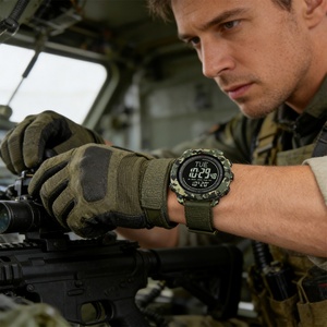 Multifunctional Digital Sports Watch for Men Outdoor Sports Countdown Compass Weather Forecast Men's Alarm <b>Clock</b> Watch Wholesale - Product Image 5