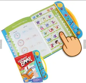 Baby Reader Buch mit farbe stift Klicken Und Lesen Pädagogisches Spielzeug Intelligenz Baby Elektrische Buch Für Learnining