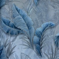 Papier peint en PVC motif grande feuille 53 pour murs de chambre à coucher Nouveau design Style naturel Floral or marbre Texture fond pour la maison