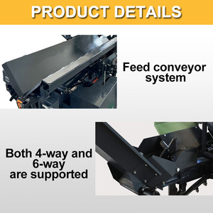 آلة تقطيع الأخشاب بمحرك ديزل 15 طن، ماكينة قطع الأشجار، معالج الحطب، آلة تقطيع الأخشاب للجرافة الانزلاقية، معدات الغابات، آلة تقسيم الأخشاب - Product Image 6