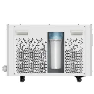 ICEGALAX Cold Plunge Sauna, pendingin air 1 HP dengan Generator ozon