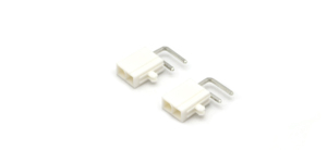 Connecteur à broches coudées à 90° WAFER 5557 à double rangée de 4,2 mm : 90 °   DIP 2*1P avec poteaux de positionnement, matériau PA66 - Product Image 3