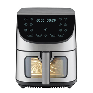 Itchen-freidoras de aire eléctricas digitales de acero inoxidable, máquina de freír de 5,5 L, 6,8 L, 8L, 9L, cesta doble visible, IR, <span class=keywords><strong>2023</strong></span> - Product Image 5