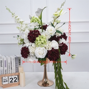 ลูกบอลดอกกุหลาบทำมือสำหรับงานแต่งงานและงานฉลองปีใหม่ ของตกแต่งบ้าน - Product Image 2