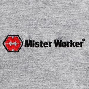 MISTER WORKER-Camiseta de manga corta con cuello redondo para hombre con Mister Worker-tm-Costura MISTER WORKER WORKWEAR - Product Image 2