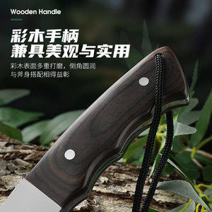 Outdoor axe, eagle-head hand axe, multi-purpose woodworking axe, vehicle <b>tool</b>, <b>fire</b> axe, camping axe, wood-chopping axe - Product Image 3