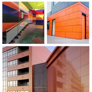 Сертифицированная Alibaba, огнестойкая алюминиевая композитная пластина класса А2 для крупных торговых центров и квартир - Product Image 4