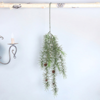 Plantes suspendues artificielles, matériau plastique écologique, plantes vertes de haute qualité, taille personnalisable, maison, salle à manger, jardin