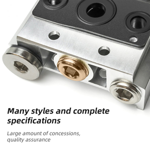 Khí nén cắm lục giác xi lanh solenoid van cắm cap airexhaust busbar răng tốt BD 01/02/03/04 - Product Image 5