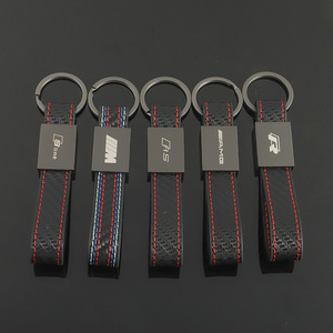 Sline RS <strong>VW</strong> R M Sport AMG Leather Car <strong>Keychain</strong> Wholesale Promotional Keychains &amp; Carabiners Metal <strong>Keychain</strong> Custom - Product Image 5