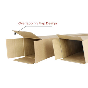 Boîtes d'expédition écologiques kraft pour club de golf Carton d'<span class=keywords><strong>emballage</strong></span> en carton long recyclable pour conducteur de golf Équipement de sport en fer - Product Image 4