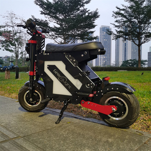 สกู๊ตเตอร์ไฟฟ้า Geofought M5 ระยะไกล สำหรับผู้ใหญ่ 72V มอเตอร์คู่ โครงสร้างกันกระแทก กล่องเก็บของขนาดใหญ่ แบบมีที่นั่ง เหมาะสำหรับการเดินทางประจำวัน - Product Image 2