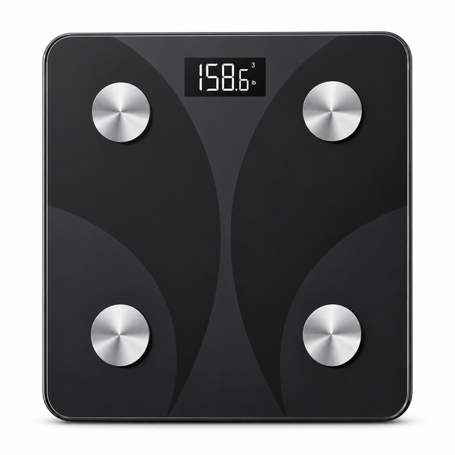 Professional Smart Scale for Body Fat and Body Weight High Precision Digital Bathroom Scale with LCD Display Bluetooth App