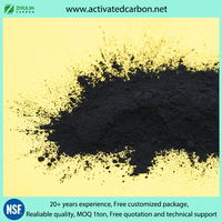 900 mg/g 200mesh charbon actif en poudre pour le traitement de l'eau