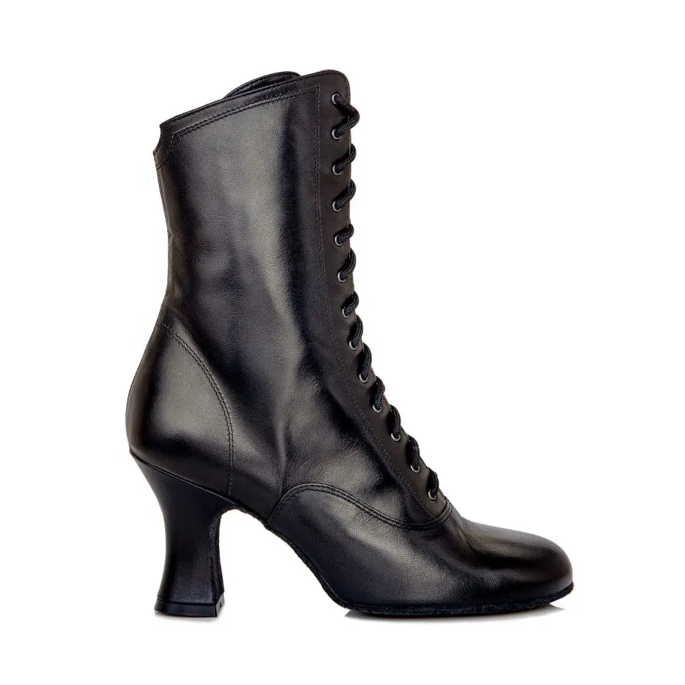 รองเท้าบูทสำหรับเต้นรำสำหรับผู้หญิง,แสดงความเคารพ Robyn Hurder ในรองเท้าส้นนิ่มขนาด3นิ้วออกแบบและสไตล์ใหม่ทุกขนาด