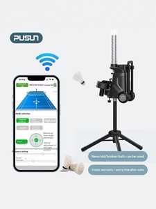 Nouvelle machine de service de <span class=keywords><strong>badminton</strong></span> intelligente NewChance Pushang PB-mini, contrôle par application mobile, portable, service automatique, entraînement - Product Image 2