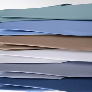 Camisas de Hombre Manga Corta Estilo Ejecutivo Cuello de Color Sólido Corte Recto Anti-contracción Camisas Masculinas - Product Image 6