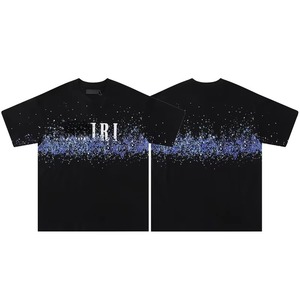 Camiseta de Manga Corta para Hombre, Nueva Colección de Verano, Directo de Fábrica, 1 Pieza, Tejido de Algodón Puro, Cuello Redondo, Buena Calidad - Product Image 3