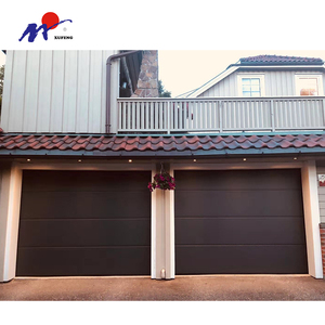 Puerta corredera automática <span class=keywords><strong>de</strong></span> <span class=keywords><strong>hierro</strong></span> forjado, diseño seccional <span class=keywords><strong>de</strong></span> puerta <span class=keywords><strong>de</strong></span> garaje a la moda, venta al por mayor - Product Image 4