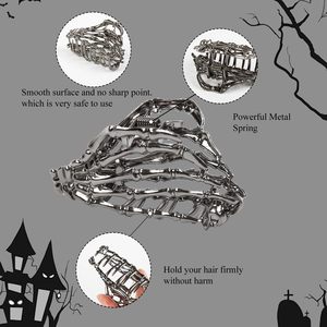 4PCS Gothic Spider Hair Clips Black Web Bat Clips for Women,Hiphop Metal Hair Accessories for Halloween Decor Party <b>Gift</b> - Product Image 5