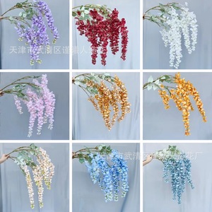 Arbre doré artificiel Jinxi de 110 cm, guirlandes de fleurs suspendues pour décoration de mariage et accessoires de photographie - Product Image 5