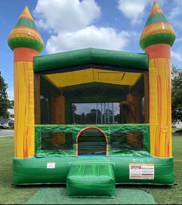 Castillo Inflable para Niños, Castillo Hinchable de 13 Pies, Verde y Amarillo, Apto para Adultos, Castillo Inflable para Niños - Product Image 4