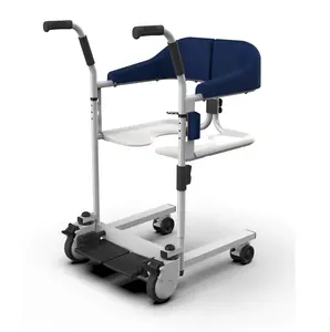 Multifunktion transfer Medizinische Geräte Patienten transport Kommode Sitz Rollstuhl Rehabilitation therapie Zubehör 47-67cm 120kg