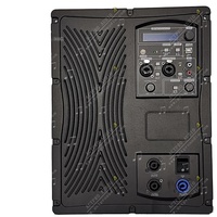 ACTPRO D6400 Double Subwoofer Néodyme 18 Pouces 6400W Audio Professionnel Extérieur Métal Étanche Noir Passif 8 Ohm
