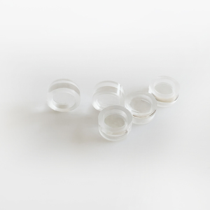 Lente de vidrio óptico personalizada Cuarzo K9 BK7Sapphire sílice fundida Zn Sn Ge Si Jgs1Lente de enfoque cóncava doble bicóncava óptica - Product Image 3