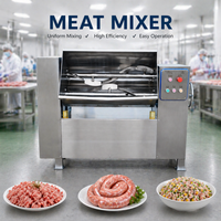 Mélangeur à viande sous vide de haute qualité, machine à saucissonner et assaisonner, machine à refroidir et mélanger la viande, mélangeur de garnitures de saucisses