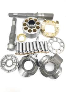 แผ่นวาล์วบล็อกกระบอกสูบปั๊มหลัก HongWang HPV95 สำหรับรถขุดตีนตะขาบ PC200-6 PC200-7 PC200-8 อะไหล่ปั๊มไฮดรอลิก สีเงิน - Product Image 3