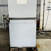 Lave-vaisselle professionnel de type hotte pour restaurant avec conception robuste