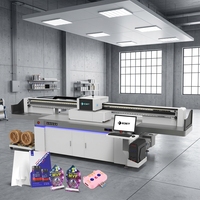Impresora Plana UV Automática EJET Ricoh de 2.5m con Tinta UV, Nueva, 1 Año de Garantía, para Carcasas de Teléfono, Bolígrafos, Cerámica, Vidrio, Metal, Acrílico, Botellas