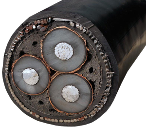 Insulated Flat Swa Armored <b>Power</b> <b>Cable</b> with Aluminum Conductor XLPE/PVC Insulation 1-35kV Rated Voltage Medium Voltage <b>Cable</b> - Product Image 2