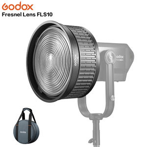 God Ox FLS10 10 pulgadas lente <span class=keywords><strong>Fresnel</strong></span> adaptador de enfoque foco Bowens montaje lámpara moldeadora de vidrio bolsa de transporte para vídeo - Product Image 2