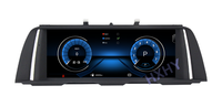 HXHY 10.25/12.3 "Système Écran Tactile Android 13 Voiture Lecteur Multimédia Radio Carplay GPS pour BMW Série 5 520i F10 F11